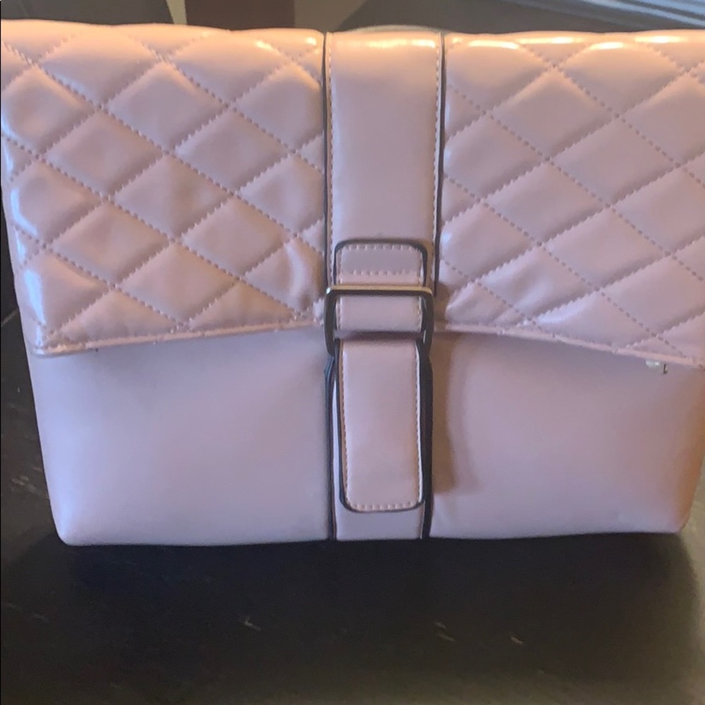 Pink clutch